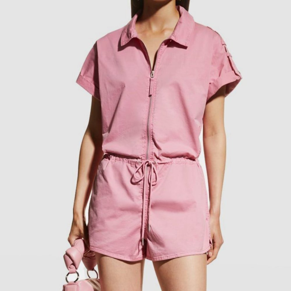 Pistola Meg Zip Romper Pink Size S